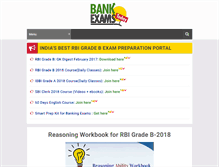 Tablet Screenshot of bankexamstoday.com